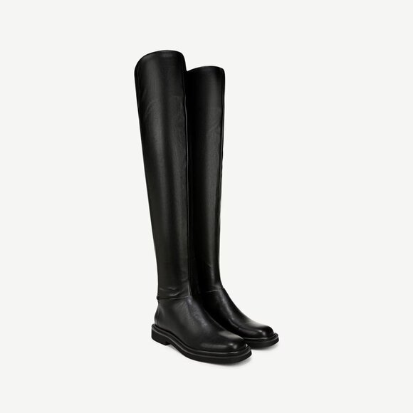 NIB Franco Sarto Women's Angeli Over the Knee Boots Black Size 7 1/2 - Picture 1 of 4